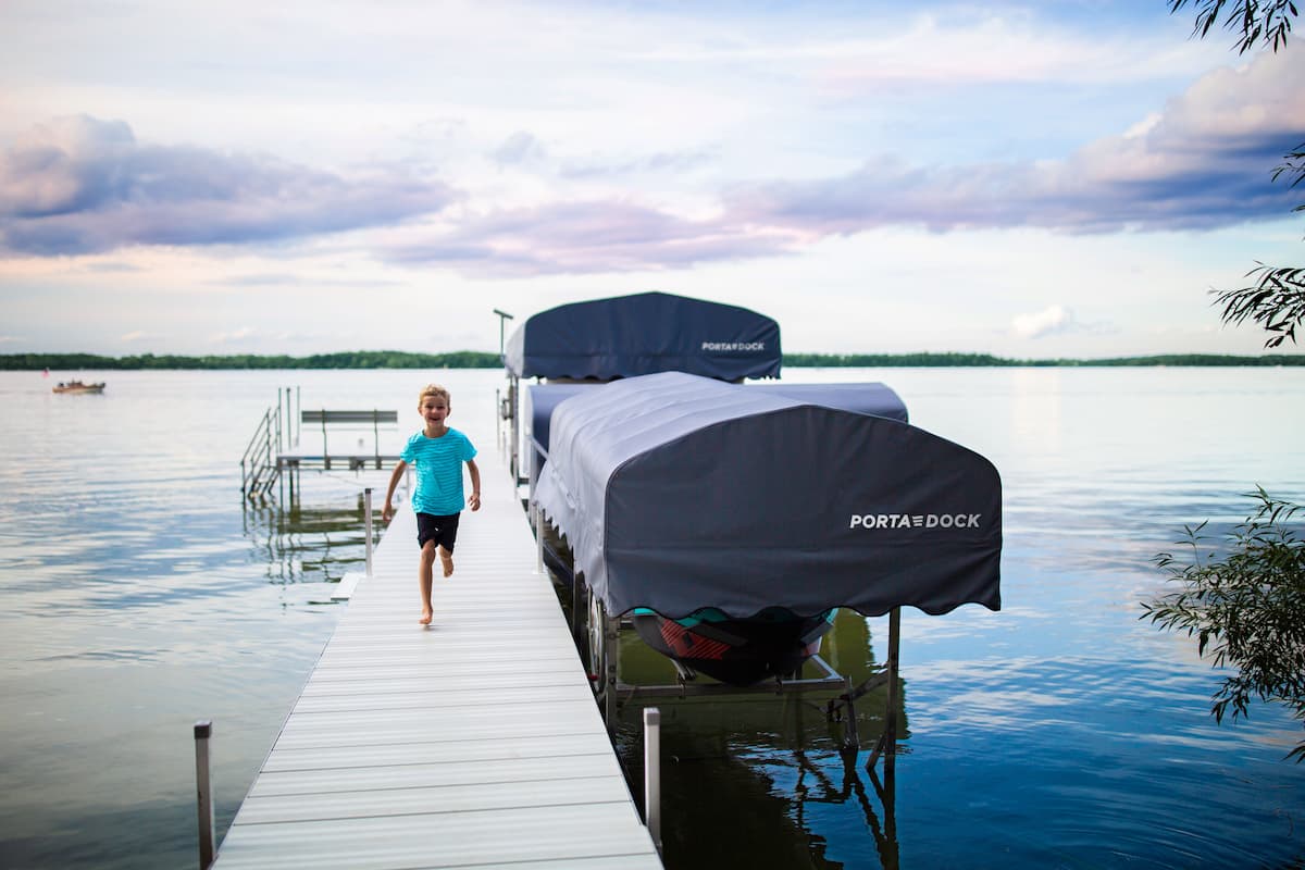 Porta-Dock dock installation