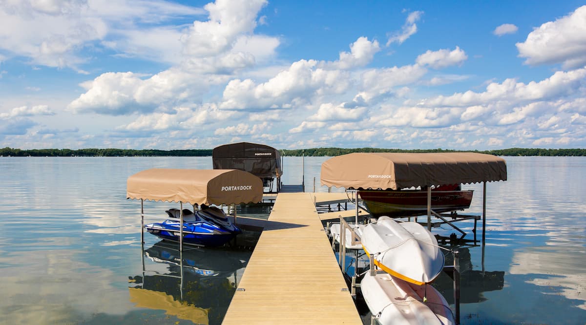 Porta-Dock dock setup