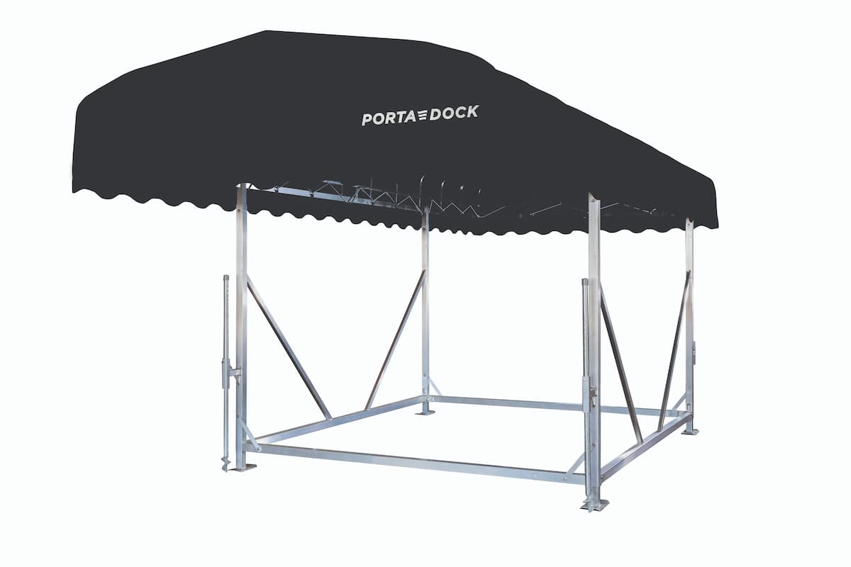 Porta-Dock free standing canopy