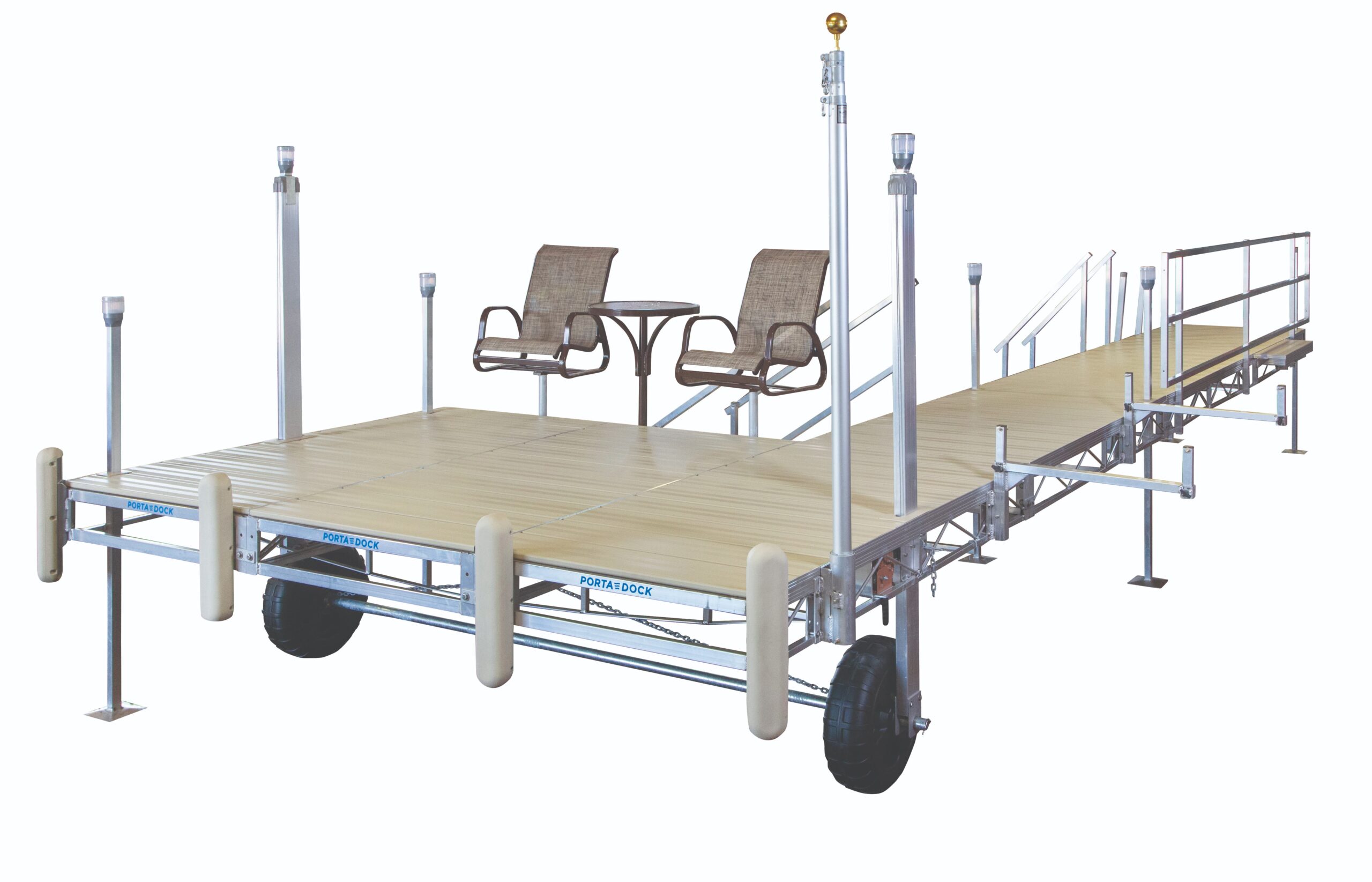 Porta-Dock Roll-In Truss Dock options